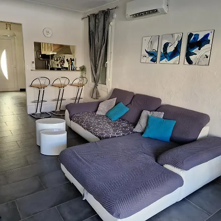 Location Bord De Mer, De 6-8 Personnes - Jardin Valras-Plage