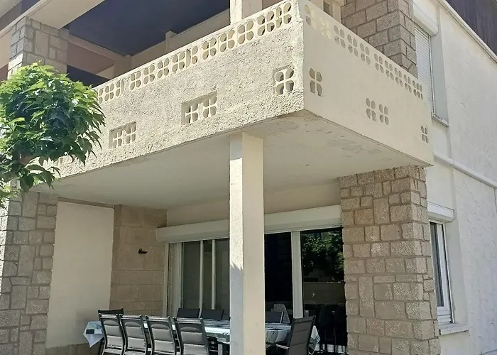 Location Bord De Mer, De 6-8 Personnes - Jardin Valras-Plage